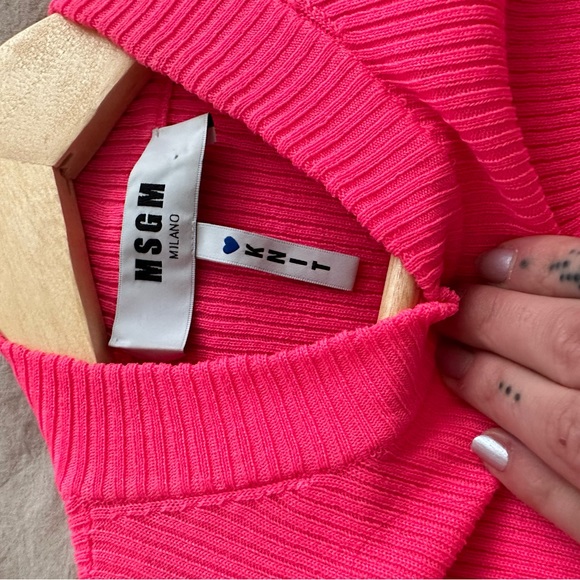 MSGM cut out sweater - SZ SMALL - Picture 3 of 3